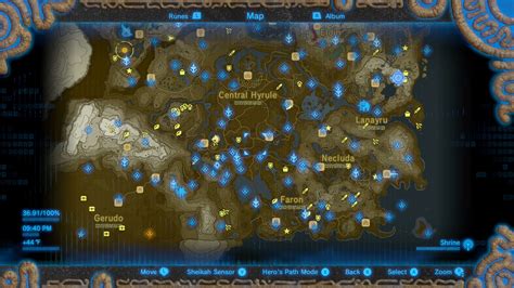 Breath of the Wild Interactive Map .